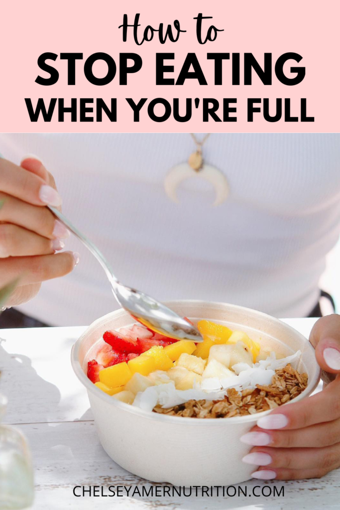 How To Stop Being Hungry