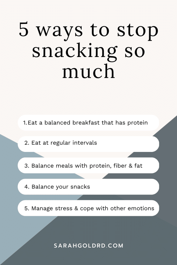 Stop Snacking